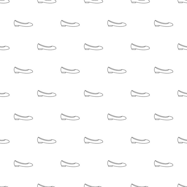 Woman shoes pattern vector seamless - Vektor, obrázek