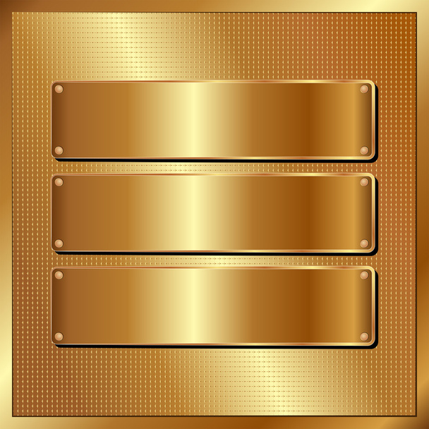 gouden achtergrond - Vector, afbeelding