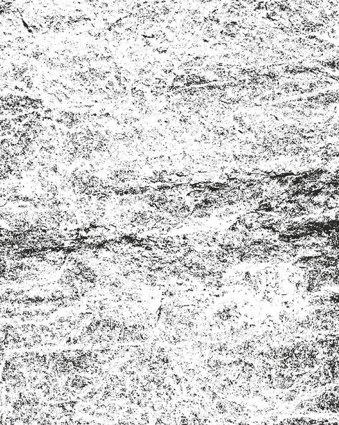 Textura de sobreposição angustiada de concreto rachado - Vetor, Imagem