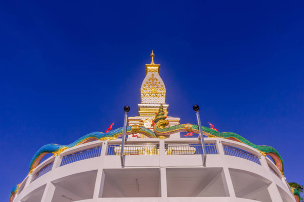 Thai Buddhist pagoda at Doi Thepnimit temple on Patong hilltop.  - Photo, Image