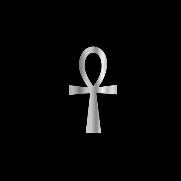 Symbol of Kemetism- Ankh - Wektor, obraz
