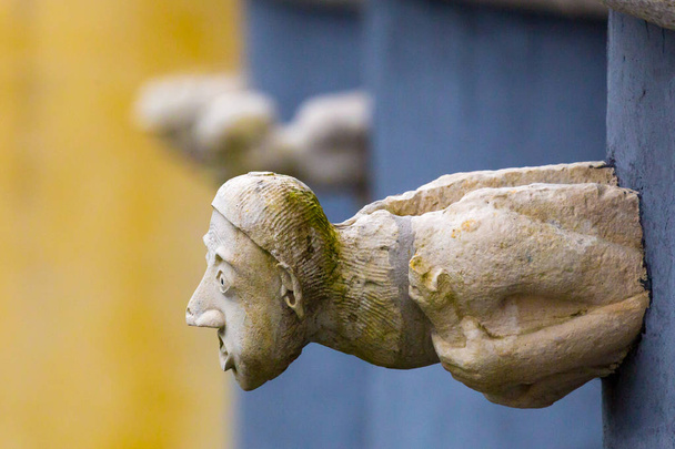 Gargoyle nel Castello di Pena, Sintra, Portogallo
 - Foto, immagini