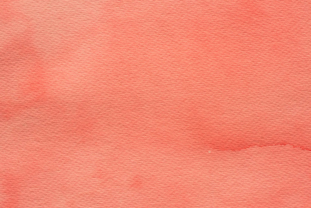 紙背景テクスチャに描かれた赤の水彩画  - 写真・画像