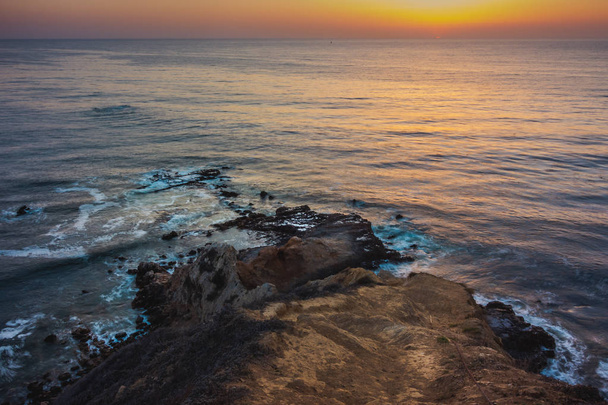 Flat Rock Point Sunset - Valokuva, kuva