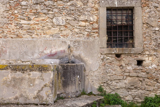 Μεσαιωνικό χωριό της Σικελίας - Φωτογραφία, εικόνα
