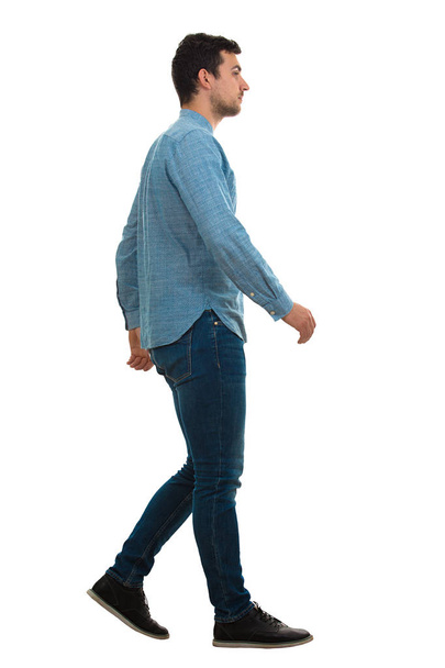 young man walking - Фото, изображение