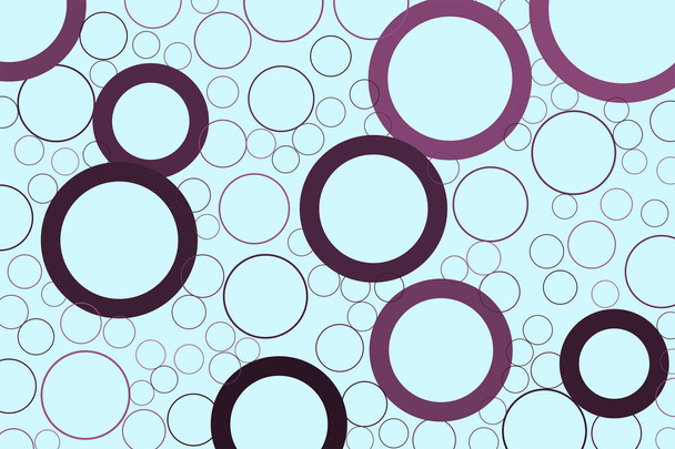 Abstracte achtergrond met vorm van cirkels, bubbels, bol of el - Vector, afbeelding