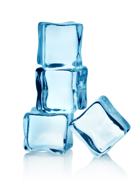 Grupo de cubitos de hielo
 - Foto, Imagen