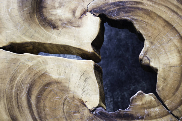 Piękny stary i starożytnej naturalnej powierzchni drewna - Zdjęcie, obraz