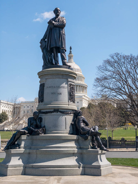 James Garfield - bize Capitol binası - Washington, Dc - Fotoğraf, Görsel
