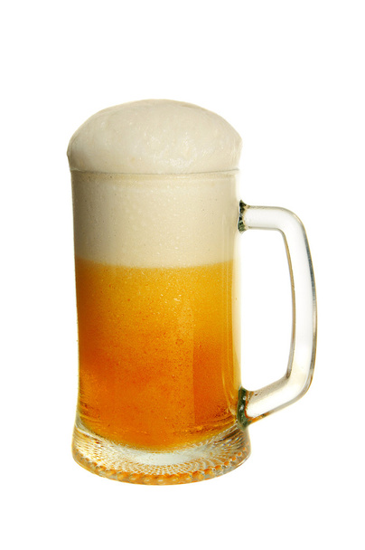 Glass with beer - Foto, afbeelding