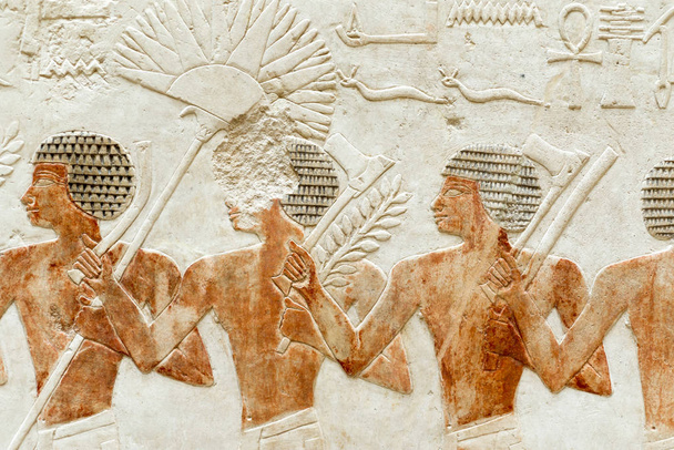 古代エジプトの救済 - 写真・画像