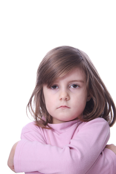 Портрет прекрасной маленькой девочки
 - Фото, изображение