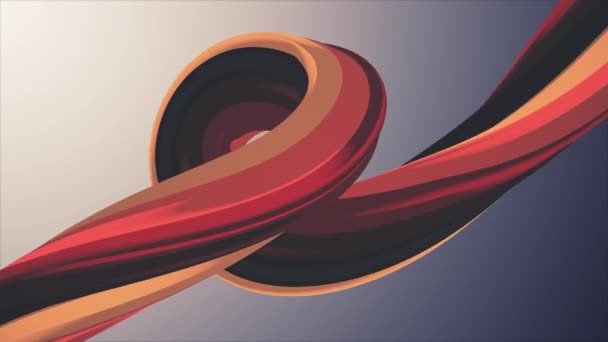 Couleurs douces 3D courbé guimauve corde bonbons boucle sans couture forme abstraite animation fond nouvelle qualité mouvement universel dynamique animé coloré joyeuse vidéo
 - Séquence, vidéo