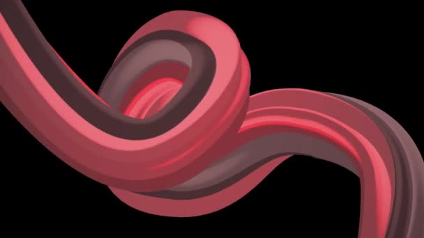 Pehmeät värit 3D kaareva vaahtokarkki köysi karkkia saumaton silmukka abstrakti muoto animaatio tausta uusi laatu universaali liike dynaaminen animoitu värikäs iloinen video kuvamateriaalia
 - Materiaali, video