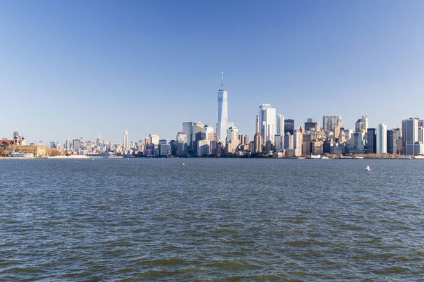 New York, untere Manhattan Skyline - Foto, Bild