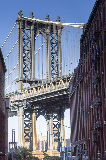 New York, Manhattan Bridge - Fotografie, Obrázek