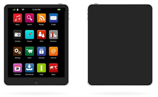 Tablet Pc - Vector, Image