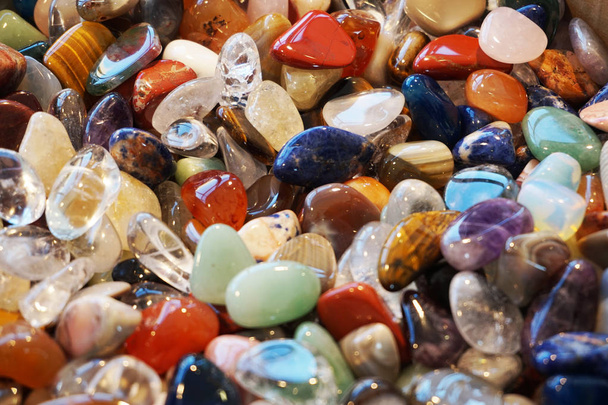 различные минеральные драгоценные камни коллекции, как хороший фон
 - Фото, изображение