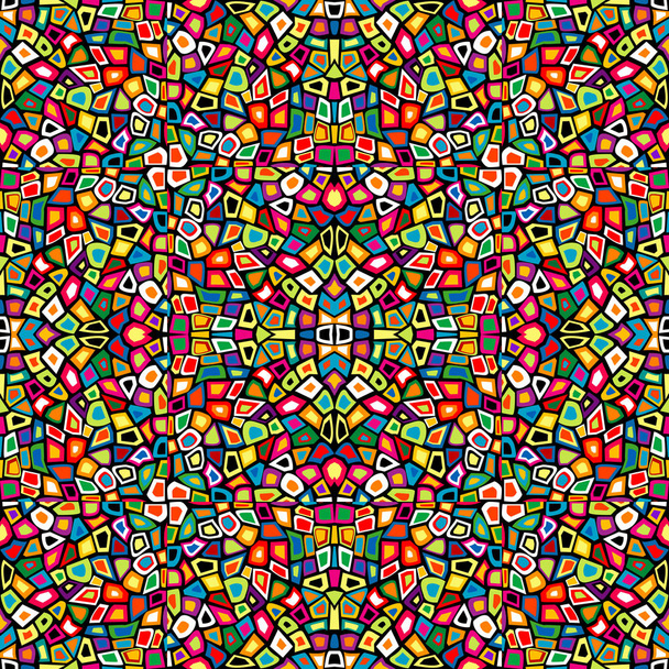 Kolorowa mozaika bezszwowe - Wektor, obraz