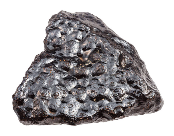 Hematiet (nier erts) steen geïsoleerd op wit - Foto, afbeelding