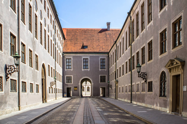 Narrow streets in Munich, Germany - Φωτογραφία, εικόνα