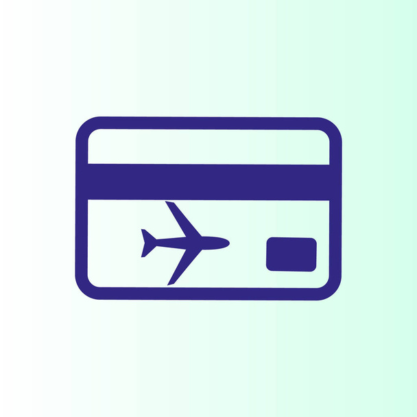 simple ticket vector icon - Vector, Image