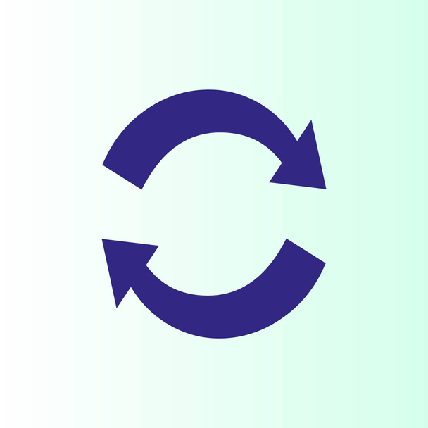 simple Icono plano de cíclico
 - Vector, Imagen