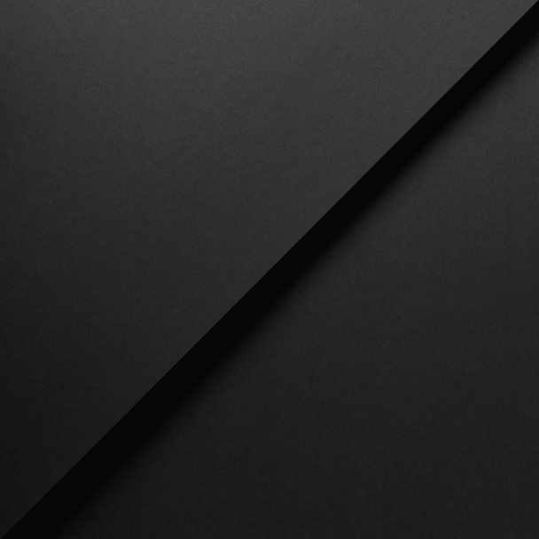 close-up view of empty black paper background  - Photo, Image
