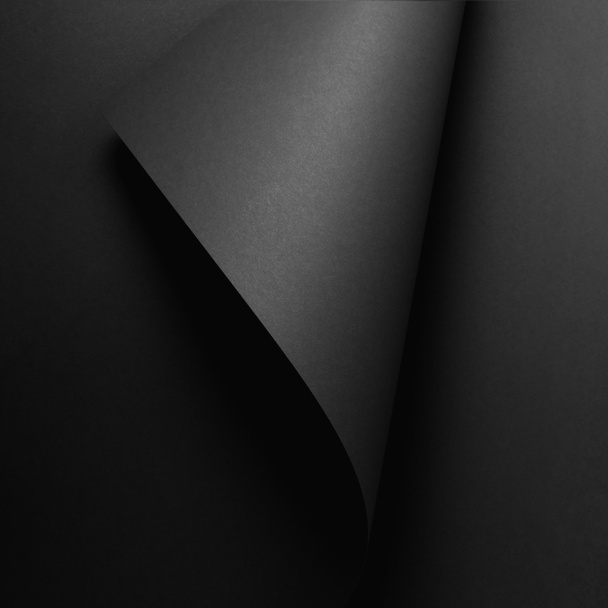 hoja de papel oscuro y fondo abstracto negro
  - Foto, imagen