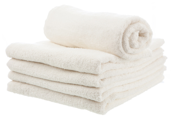Συσκευή από λευκές πετσέτες - Φωτογραφία, εικόνα