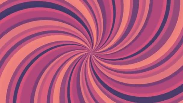 Σπειροειδές σχήμα ουράνιου τόξου χρώματα αδιάλειπτη βρόχο περιστροφής κινούμενα σχέδια νέα ποιότητα Οικουμενική κίνηση δυναμική κινούμενα πολύχρωμο χαρούμενη δροσερό ωραίο βιντεοσκοπημένων εικονών υποβάθρου - Πλάνα, βίντεο