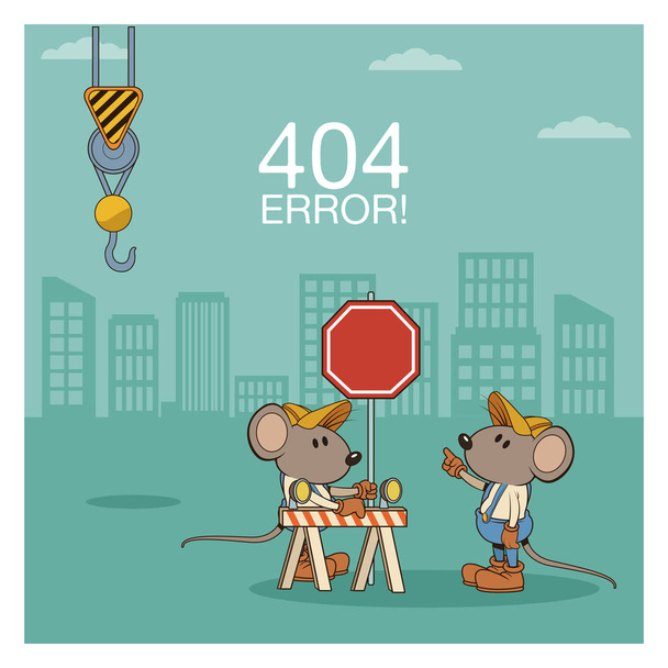 Error 404 nada encontró banner
 - Vector, Imagen