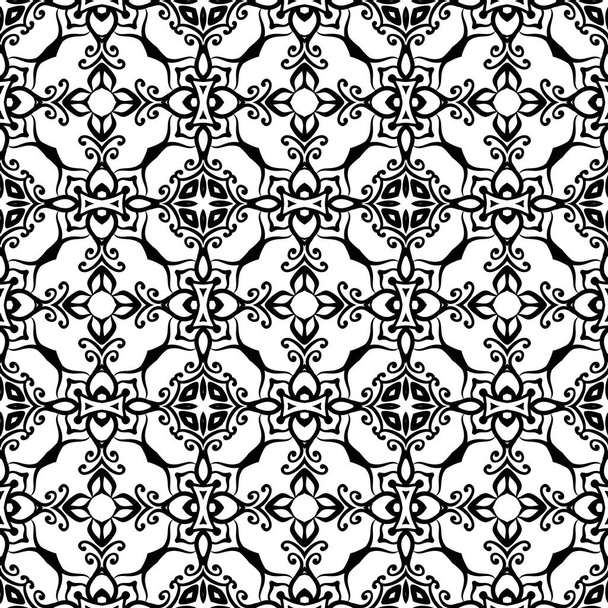 Ingewikkelde Lace patroon achtergrond - Vector, afbeelding