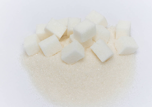 Slajdów cukier w kostkach - Zdjęcie, obraz