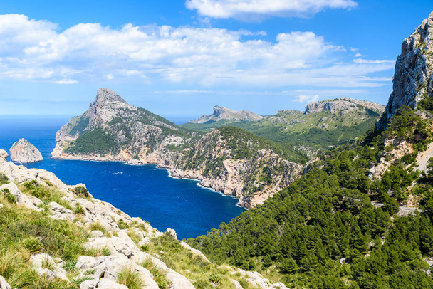 Cap de formentor - beautiful coast of Majlorca, Spain - Europe - Fotoğraf, Görsel
