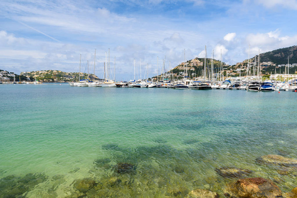 Port d'Andratx, Mallorca - old village in bay with beautiful coast - Фото, изображение