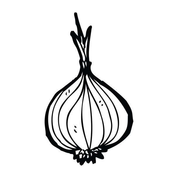 Onion cartoon - Vecteur, image