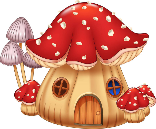 Ilustración de Mushroom house
 - Vector, Imagen