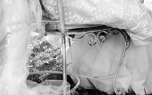 the bride detail during the wedding - Photo, Image