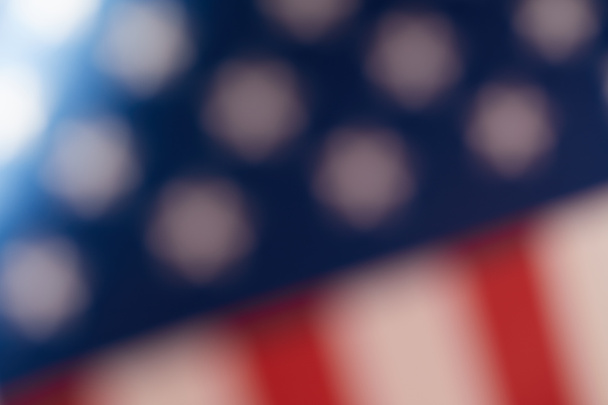 θολή εικόνα της σημαίας των Ηνωμένων Πολιτειών της Αμερικής - Φωτογραφία, εικόνα