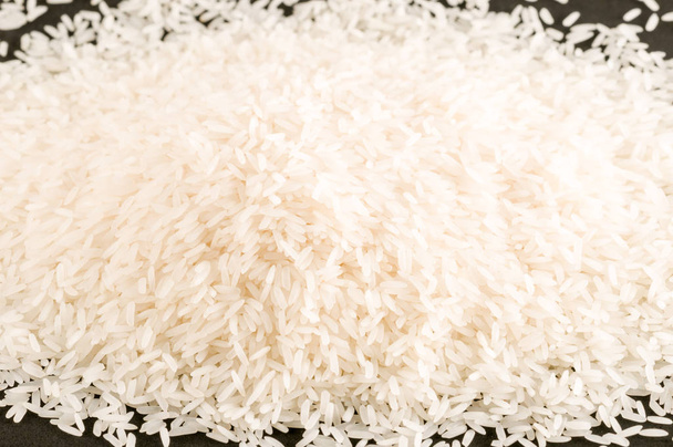 Fénykép organikus barna rizs textúra háttér - Fotó, kép