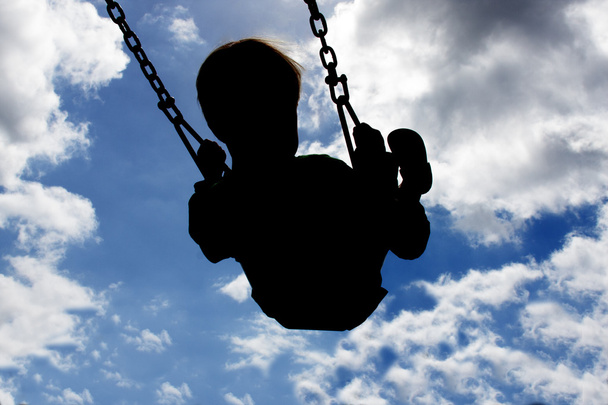 Swing στον ουρανό - Φωτογραφία, εικόνα