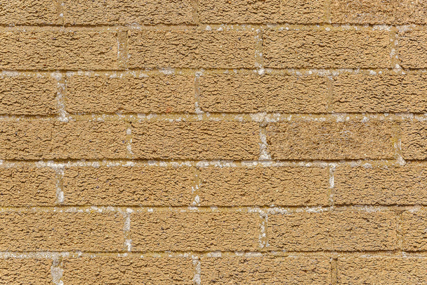 Background of rough bricks of light brown color - Photo, Image