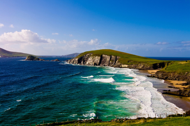 kliffen op het schiereiland dingle, Ierland - Foto, afbeelding