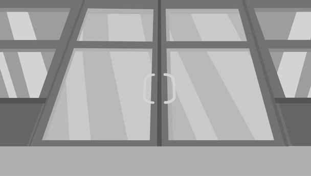Векторная иллюстрация раздвижных дверей
 - Вектор,изображение