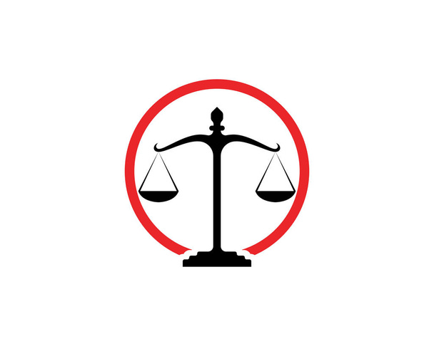 Юрист юстиції логотип і символи шаблону
 - Вектор, зображення