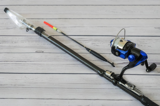 Feeder - English fishing tackle for catching fish. - Photo, Image