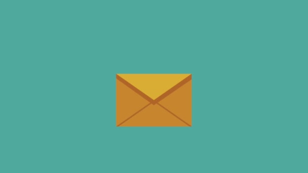 Envelope open with document HD animation - Footage, Video