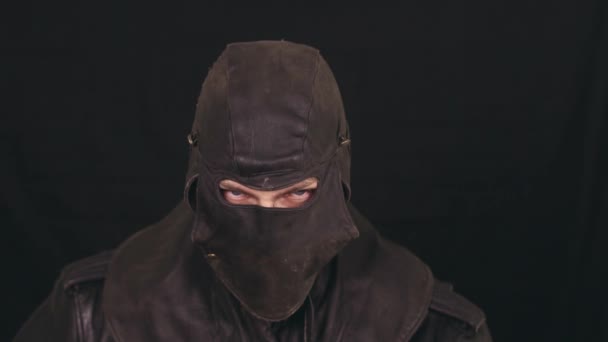terrorist in the mask - Footage, Video